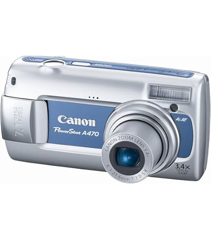 Amazon.com : Canon PowerShot A470 7.1 MP Digital Camera with